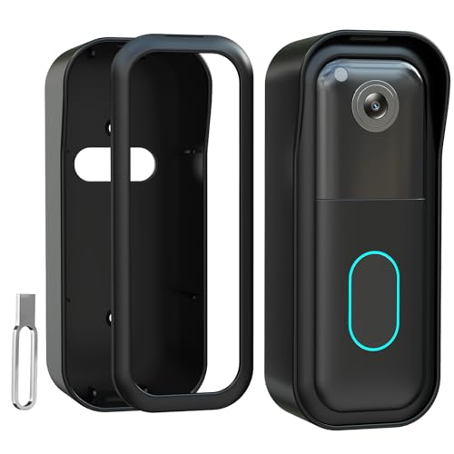 All-new Blink Doorbell Mount Compatible with Blink Video Doorbell Camera(2nd Gen) No Drill Doorbell Holder Mounting Bracket Easy to Install (Doorbell Not Included) Black