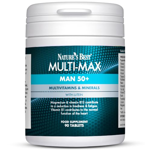 Nature's Best Multi-Max Man 50+ Multivitamin - Targeted Support w...