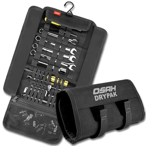 Motorcycle Tool Roll Bag for Harley, Enduro, Dirt Bike, UTV