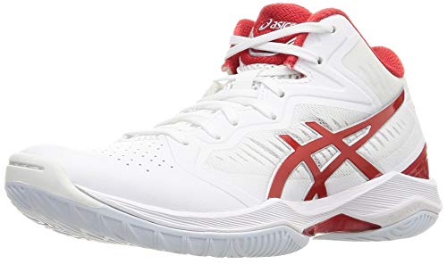 バスケットシューズ GELHOOP V12 ホワイト/クラシックレッド 22.5 cm2E