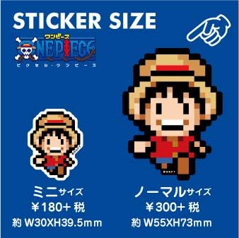 ピクセルワンピース ステッカー チョッパー 新世界ver Opx015s One Piece ドット絵 グッズ ミニ アニメ 萌えグッズ 通販 Amazon