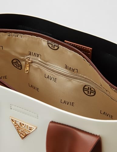 Image of Lavie Signature Women's Savannah 3C Tote Handbag for Women | Tote Bag for Work | Ladies purse | Stylish Shoulder Bag | Gift for Women