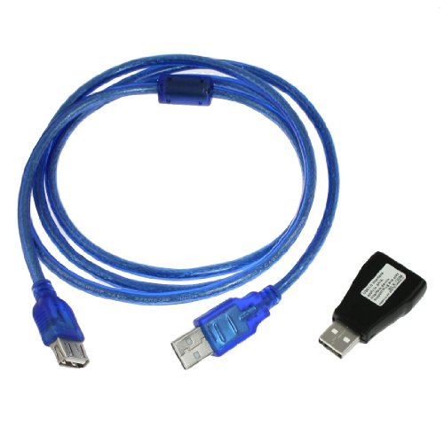 Cable adaptador USB 2.0 a SATA 1.5 m azul