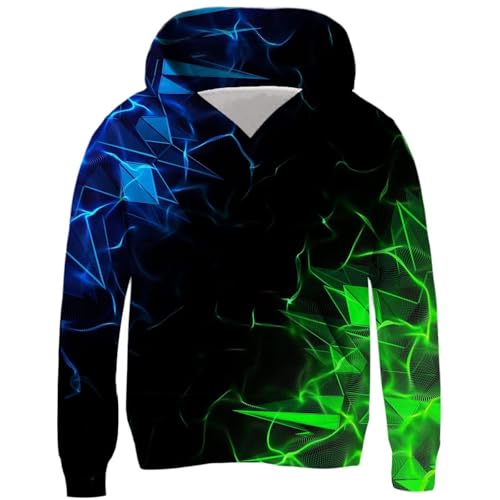 Generisch Hoodie Junge Coole Kapuzenpullover Bedrucktes...