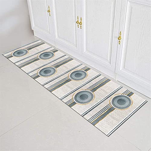GJIF Alfombra de Corredor for Pasillo, Piso de Sala de Estar Antideslizante de diseño Moderno for Pasillo/Cocina/escaleras, Ancho 60 cm / 70 cm / 80 cm / 90 cm / 100 cm / 120 cm Cover