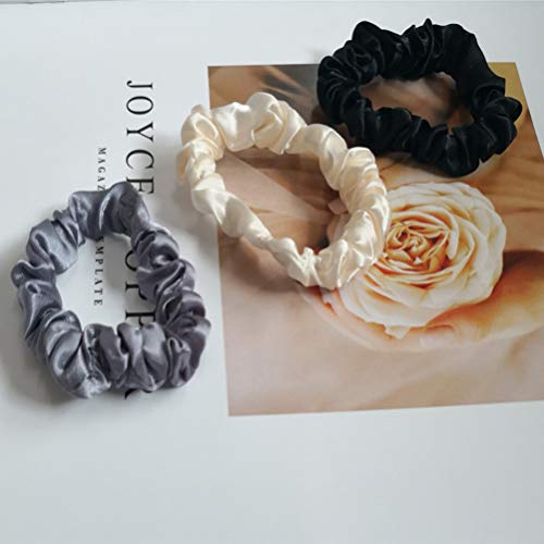 PIXNOR 12 Pcs Cabelo Scrunchies LaÃ§os de Cabelo Arcos Cordas de Cabelo Macio Pequenas Faixas de Cab