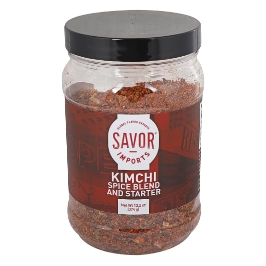 Savor Imports Kimchi Spice Blend and Starter, 13.2 Ounce, 6 Count Case