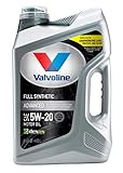 Valvoline Advanced Full Synthetic SAE 5W-20 Motor Oil 5 QT