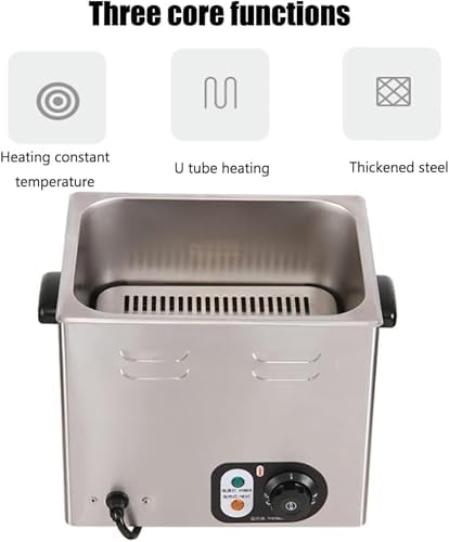 Commercial Egg Boiler 2600W, Stainless Steel Cooker with Mesh Basket, 60Pcs Large Capacity Electric Poached Maker, Temperature Control & Timer, for Restaurant (Egg Boiler)