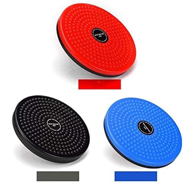Body Waist Twister, Waist Disc Trainer Board ABS Twist Waist Disc Board Body Building Twister Plate Weight Loss Foot Massage Plate (BLUE)