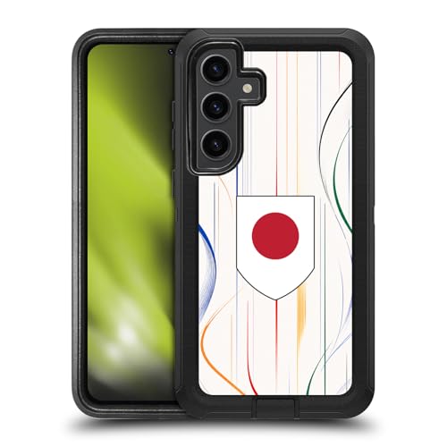 Japon Japonais Nippon Nisshoki Drapeaux Kit Football Étui Antichoc Samsung Galaxy S24+ 5G