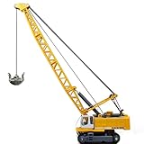 Xoeryoy 1:87 Ho Scale Tower Cable Crane Ganzlegierung Tower Cable Bagger Simulierter Zug Eisenbahnmodell Szenendekoration Züge Zubehör Fahrzeugspielzeugmodelle