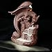 Incense Burner, Aromatherapy Incense Cones Burner Incense Stick Holder Porcelain Ceramic Backflow Incense Burner with 10 Free Cones Home Decoration Handicraft Gift Backflow Incense Holder Fly Dragon