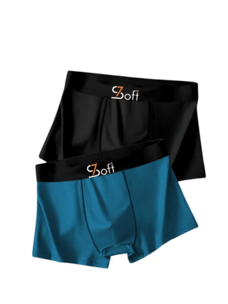 dandur Men's Comfortable Trunks with Mid-Rise and Soft Stretch Fit for Office, Gym, Travel & Casual Use-picture-51