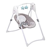columpio graco 2 en 1 El balancín compacto 2 en 1 se puede utilizar desde el nacimiento hasta los 9 kg (aprox. 9 meses)