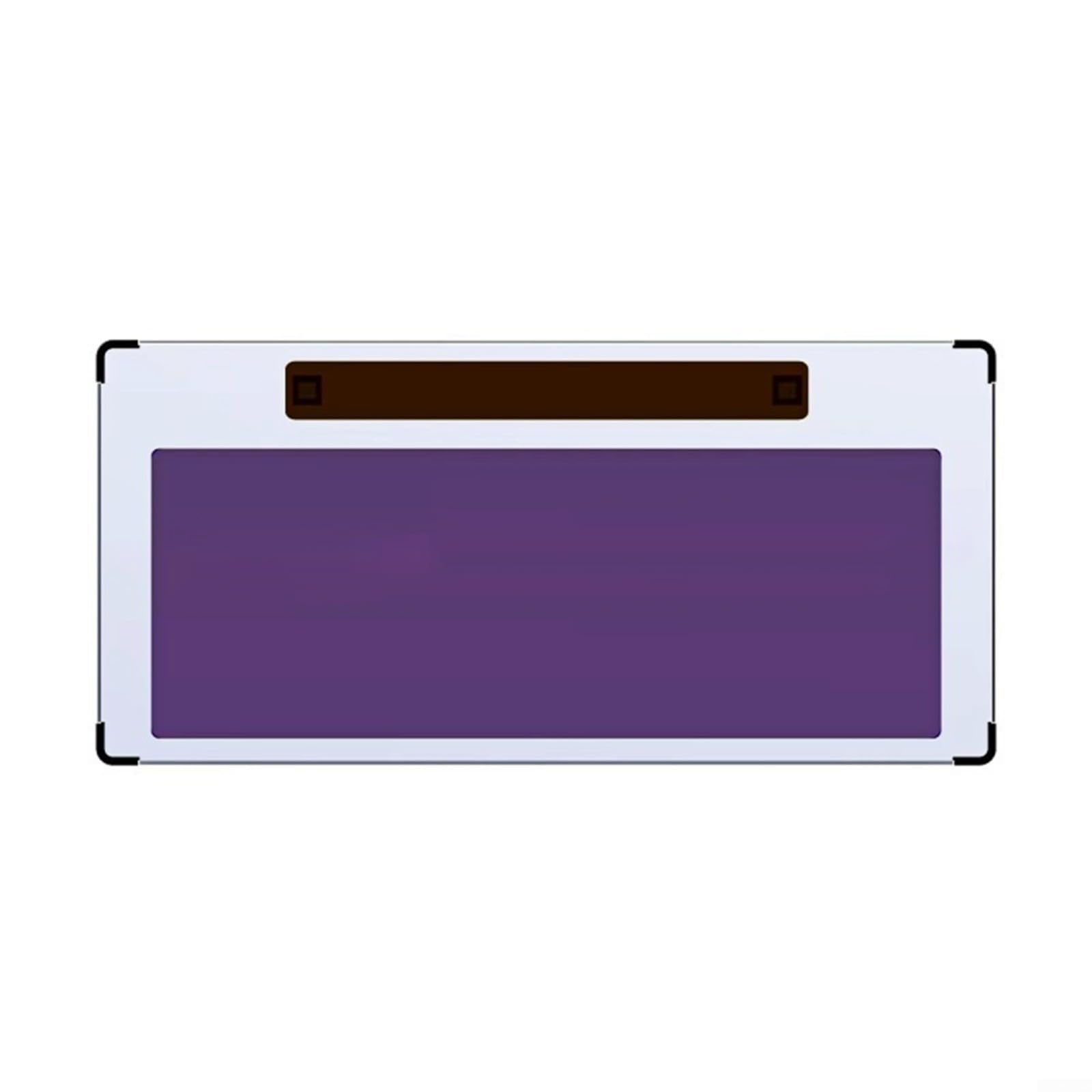 Color verdadero para lente de soldadura de oscurecimiento automático, sombra 5-13 ajustable, 004 ms para función de molienda de respuesta rápida, soldadores de lente de repuesto solar