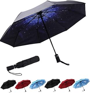 SY Compact Travel Umbrella Automatic Windproof Umbrellas Strong Compact Umbrella for Women Men