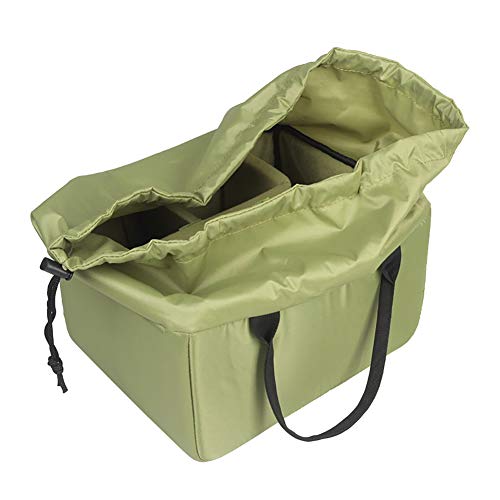 Yimidear Wasserdicht Stoß Partition Gepolsterte Kamera-Taschen SLR DSLR Insert Schutztasche mit Top-Griff für DSLR Einstellung Objektiv oder Blitzlicht (Big) – Bild 3