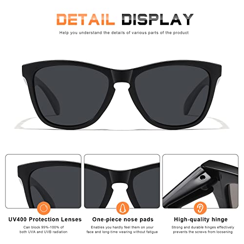 DANAMY Women's Polarized Retro Sunglasses