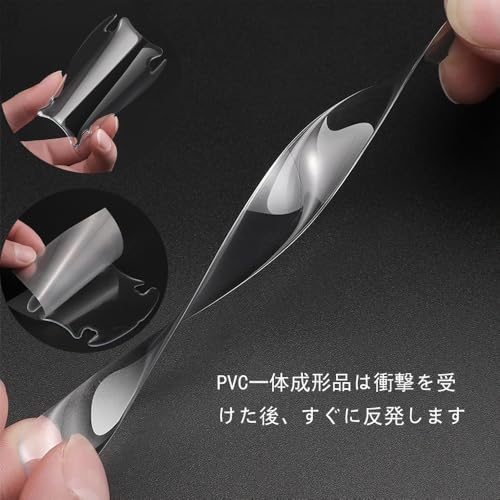 YJRUNFU ドアハンドルプロテクター 8個セット