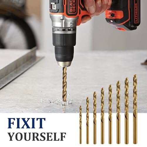 Misuyue M35 Cobalt HSS Twist Drilling Bits, 2pcs Metal Drill Bit 6.8mm/0.267", Carbide Drill Bits for Stainless Copper Wood Plastic Aluminum and other Hard Materials 4 Misuyue M35 Cobalt HSS Twist Drilling Bits, 2pcs Metal Drill Bit 6.8mm/0.267", Carbide Drill Bits for Stainless Copper Wood Plastic Aluminum and other Hard Materials - Image 4