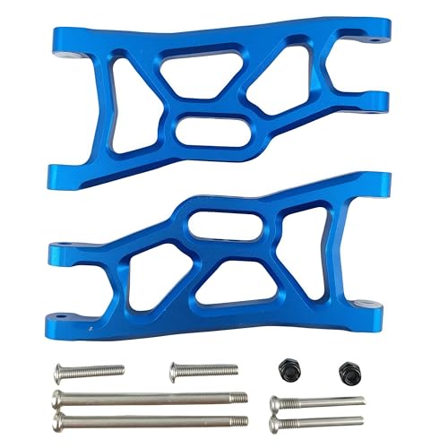 Bras de suspension inférieurs avant aluminium bleu Slash 2WD 1/10 pièce 3631