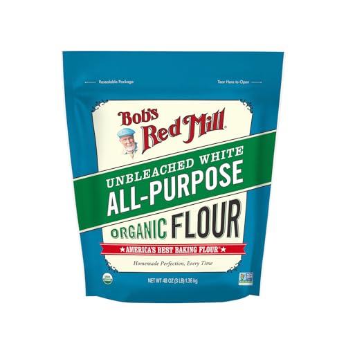 Image of Bob's Red Mill Organic All Purpose Unbleached Flour, 3lb