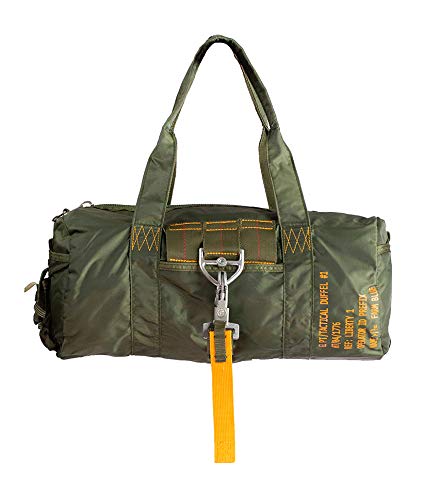 Farm Blue Military Man Duffle Bag – Vintage Tactical Duffel Bags w/Pockets
