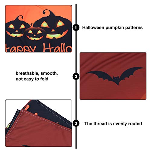 KESYOO Halloween Pano de Fundo Foto Fantasma AbÃ³bora Voando Fundo de Fotografia TapeÃ§aria de Pared