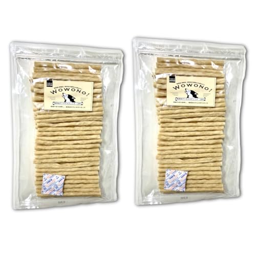 【まとめ買い2袋セット】Wowono! ワオーノ! 国産 無添加 デンタルスティック 徳用 400g(200g×2袋) 犬 おやつ 犬用ガム ガム スティック