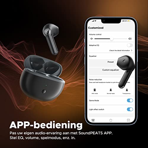 SoundPEATS Air3 Deluxe HS Draadloze Bluetooth Oordopjes Hi-Res Audio Semi-in-ear LDAC-codec, Wireless Earbuds met 4… - Image 7