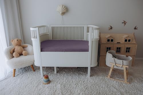 Image of Dreamology Muslin Crib Sheet for Baby Girl Boy 2 Pack,Standard Crib Sheet