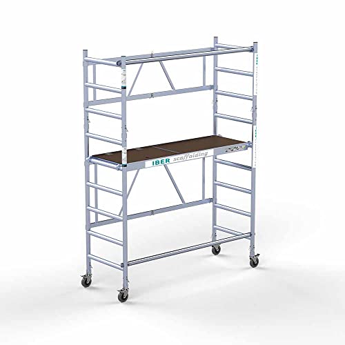 Andamio plegable 75x190 con 3,85 metros altura trabajo Cover