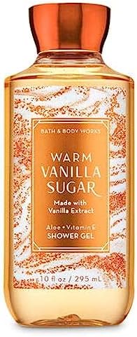 Bath and Body Works Warm Vanilla Sugar Shower Gel Wash 10 Ounce