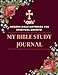 My Bible Study Journal: Modern Bible Notebook For Spiritual Growth With Bible & Jesus Cuttable Stickers | My Prayer Journal for Men & Women | Guided ... | Daily Guide for Your Bible Study Time