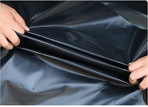 PLMOKN Zwarte vijvervoering, 0. 3 MM Polyethyleenplanten en visveiligheid SeePage -UV Coating voor visvijvers, rivierhelling, dak, 71 maten (Color : Black, Size : 1x8m) - Image 7