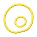 Abilitations "Chew"lery Chewable Necklace and Bracelet, Yellow, Set of 2