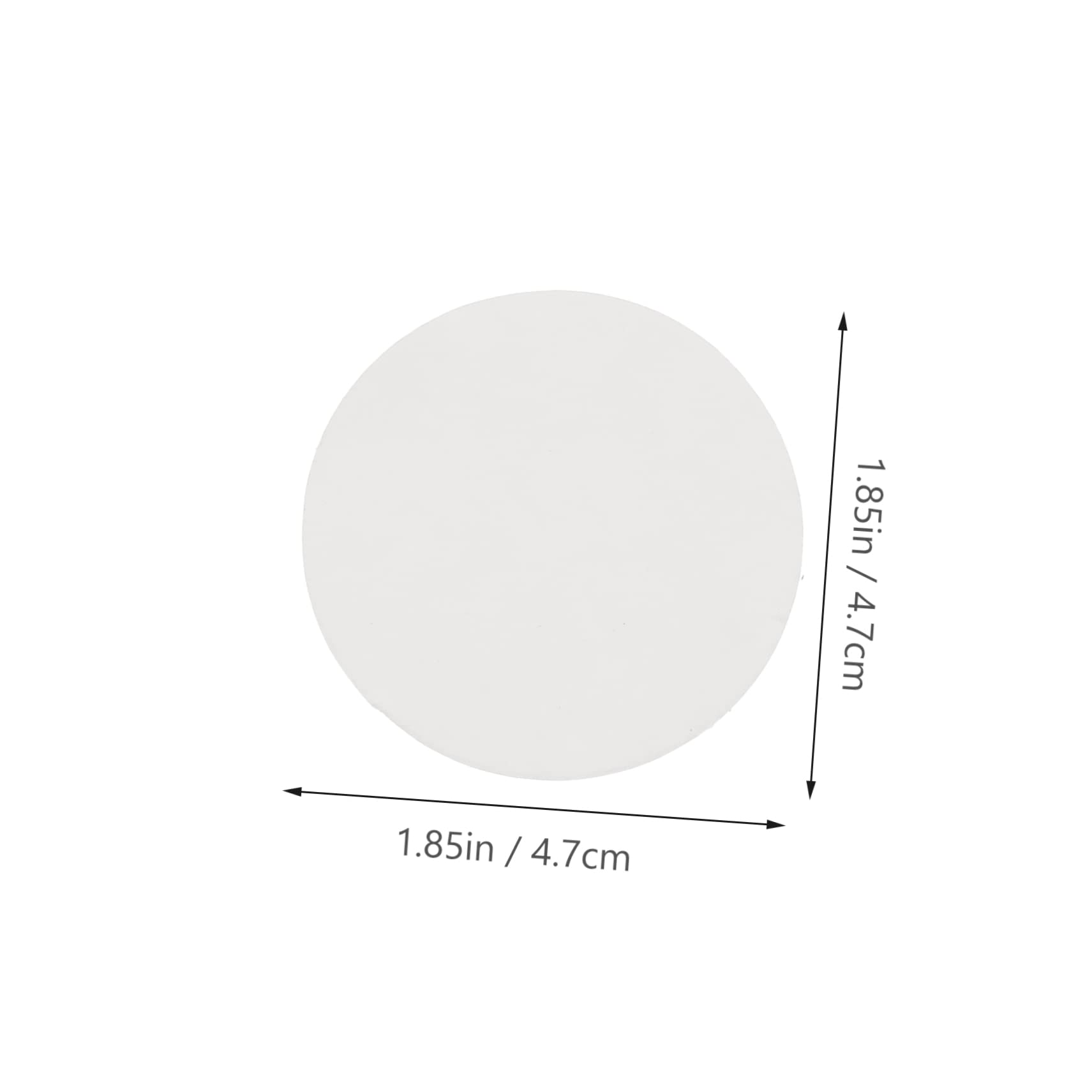 Cabilock Medium Filter Paper 2 Packs Round Oil Test Paper Lab Filter Discs Workmanship
