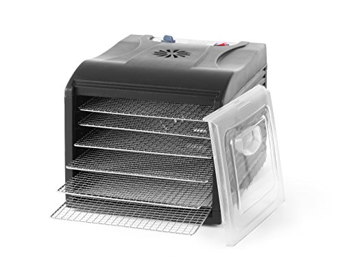 Hendi 229002 SousVideTools 6 Tray Shelf Fruit Dryer Machine Food Preserver Dehydrator