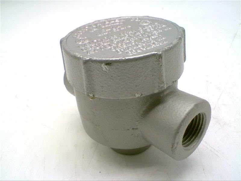 APPLETON GRJCA50 APPLETON GRJCA50 Explosion Proof, MALLEABLE Iron, DUST Ignition Proof, Conduit Outlet Box, 1/2IN