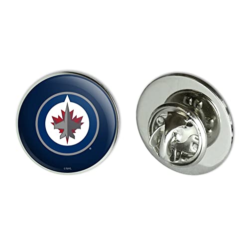 GRAPHICS & MORE Winnipeg Jets Logo Metal 0.75" Lapel Hat Pin Tie Tack Pinback