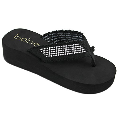 Women's Flip Flops Fashion Platform Wedge Thong Flip Flop Sandals