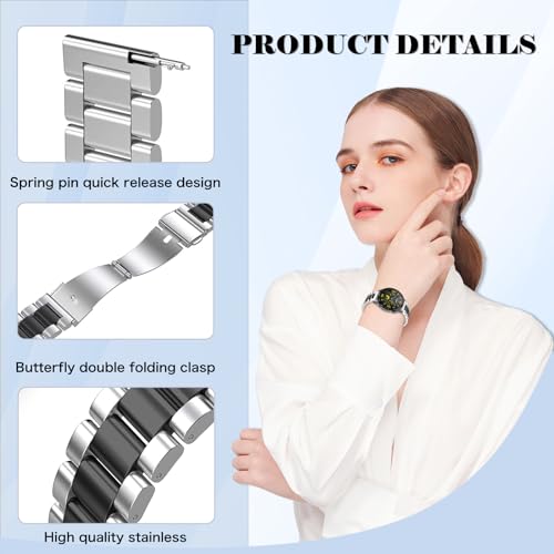 MaEiol 22mm Metal Strap for Huawei Watch GT 6 Pro/GT 6/GT 5 Pro/GT 5/4 46mm / Huawei Watch 5/4 46mm /4 Pro 48mm /Ultimate 2 - Image 2