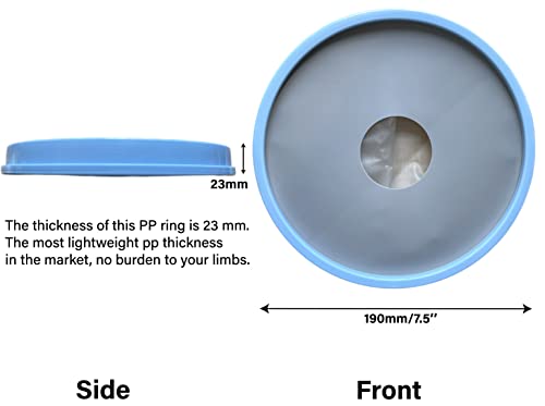 Keefitt Adult Lower Leg Cast Cover For Shower, Waterproof Shower Bandage And Cast Protector For Shower And Bath Watertight Protection To Broken Leg Foot Knee Ankle Wound And Burns #TOP3