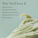 Arencia Korean Rice Mochi Face Cleanser - Face Wash, Gentle Scrub All in One for Deep Cleansing, Moisturizing, Pore Minimizing, Acne-Prone Skin, Removing Blackhead with Rice Water & Green Tea - Image 3