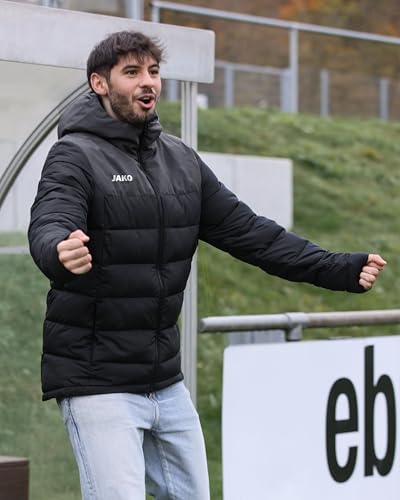 JAKO Unisex Stadionjacke, grau, XXL – Ansicht 2