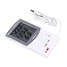 HDE Digital Hygrometer Indoor Outdoor Thermometer Digital Humidity and Temperature Monitor with LCD Display