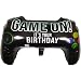 DIWULI, XL Gamepad balon (65 x 39 cm), kontroler do gier, balon foliowy, balon foliowy, dla graczy, na urodziny, imprezę LAN, dla chłopców i dziewczynek, dekoracja, dekoracja prezentu,"zrób to sam"
