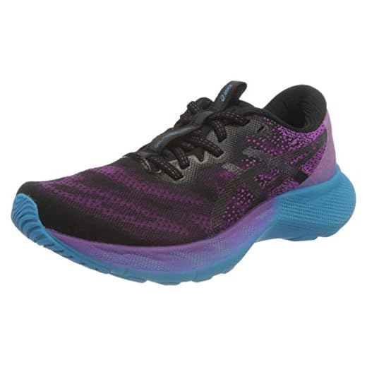 ASICS Dam Gel-Nimbus Lite 2 Road Running Shoe, Digital Grape Black, 39 EU