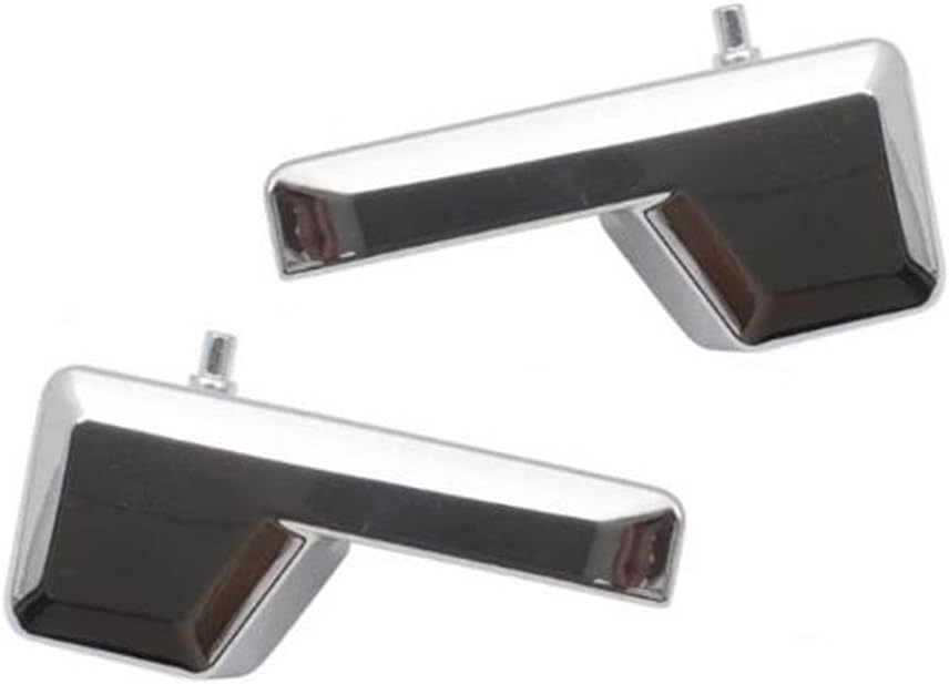 Chrome Interior Door Handle Pair Left Right,For Ford For EDGE 2007-2015,For Lincoln MKX 2007-2015 Replace 7T4Z-7822600-BA